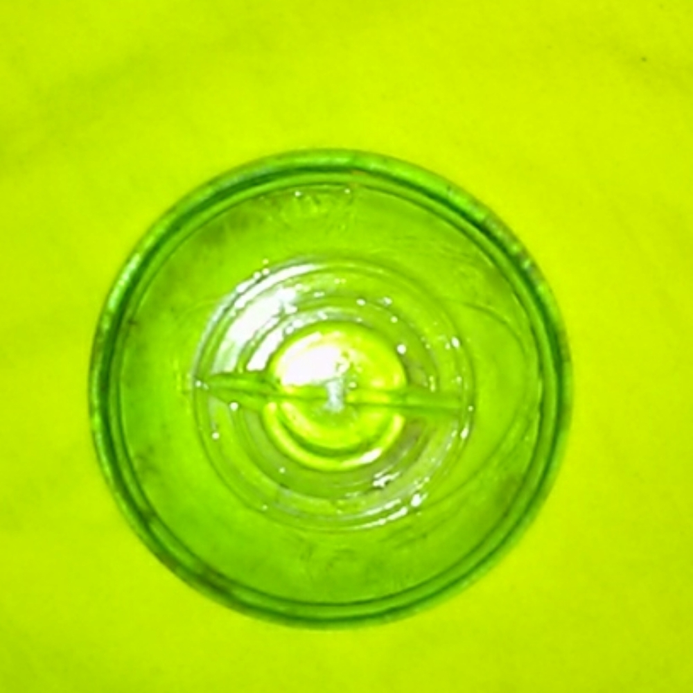 Vintage glass lid
